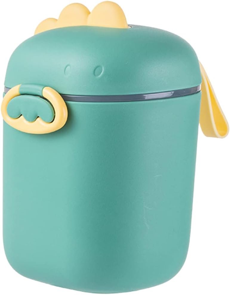 Toddmomy Formula Dispenser Milk Powder Storage Box Portable 3-Compartment Moisture-Proof Baby Food Container for Travel Home 6.29X4.13X3.34In