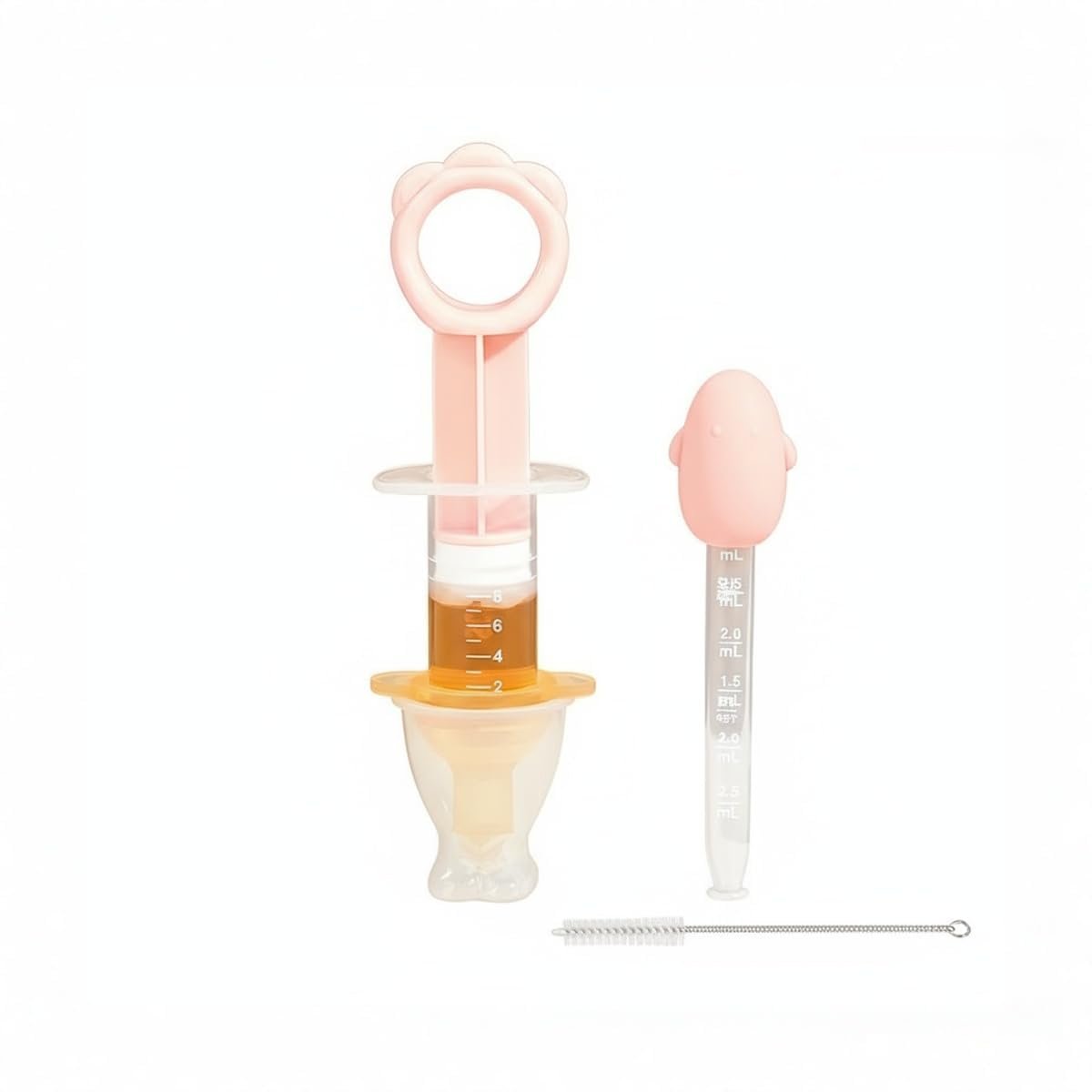 Medicine Pacifier Syringe, Accu-Dose Paci, Dispenser for Mess & Fuss Free Use