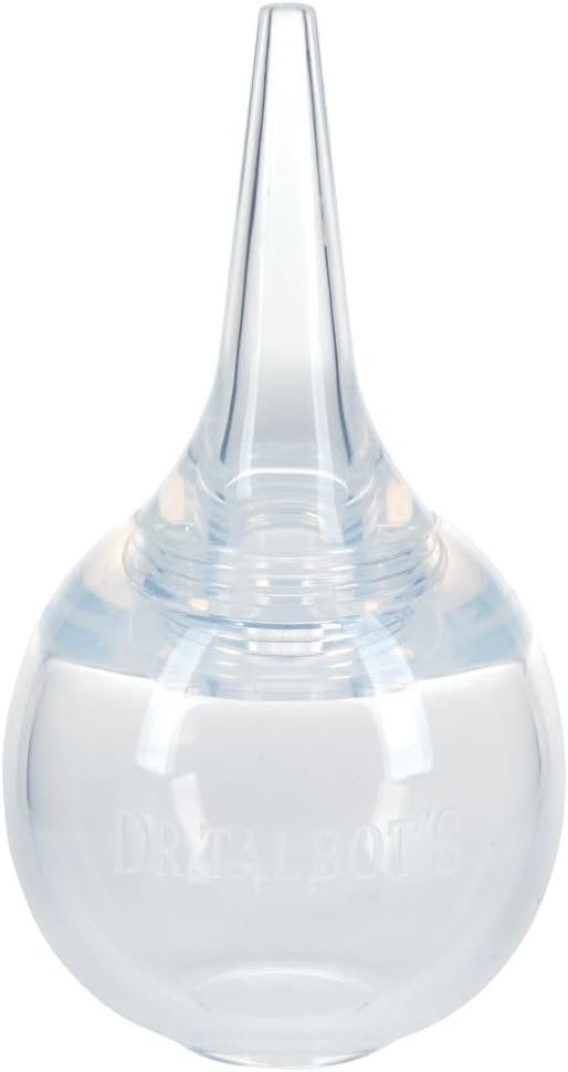 Dr. Talbot's Nasal Aspirator for Babies - Silicone - Includes Storage Case - Clear
