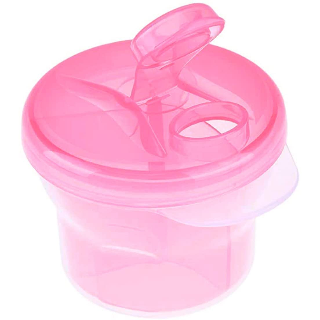 Milk Powder Dispenser Baby Formula Storage Container Food Box Snacks Portable for Outdoor Travel Makeup Beauty Tool.
