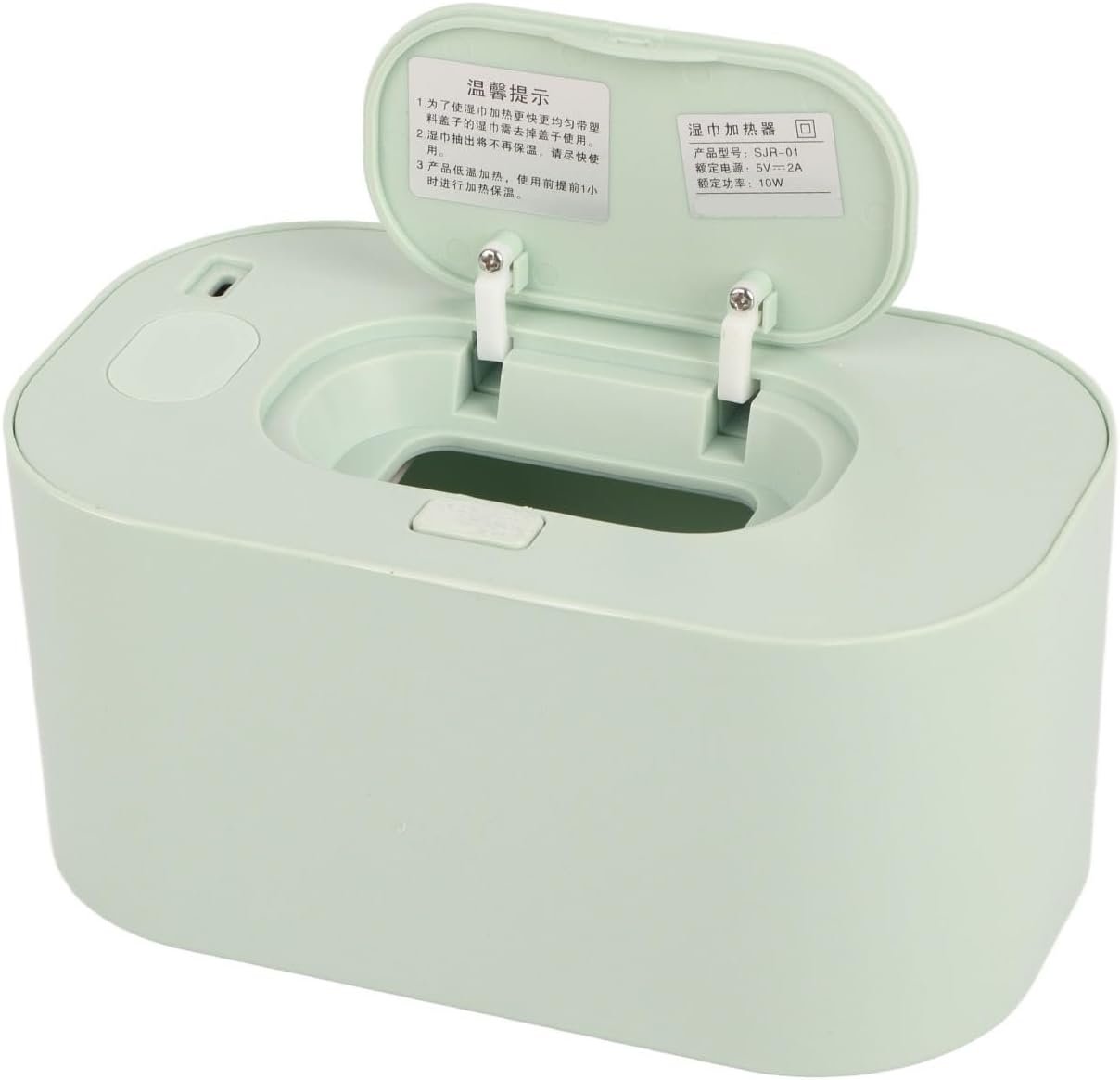 Cocoarm Wet Wipes Dispenser Heater, Large Capacity, Top Heating Locks for Baby Wipe Warmer (Constant Temperature)
