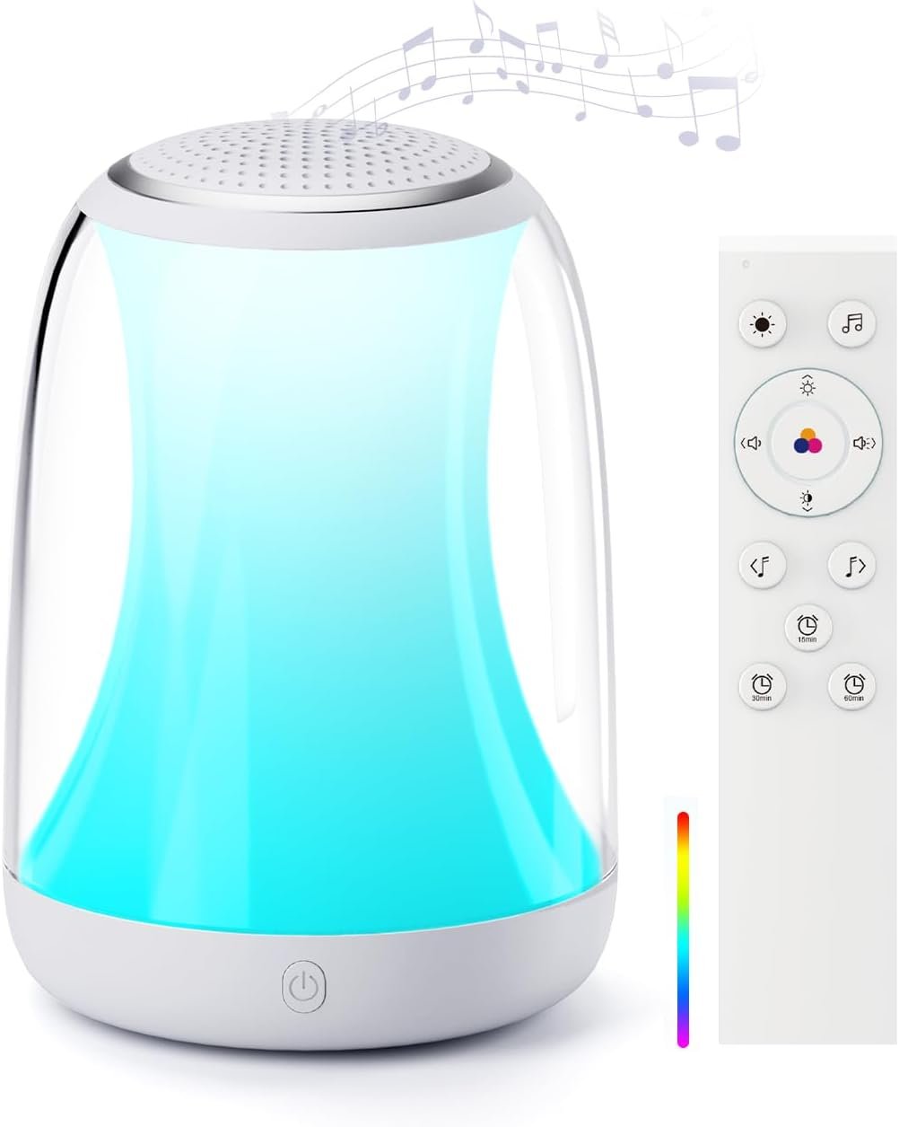 Hotmoon Sound Machine for Sleep Night Light, Lullight White Noise Sound Machine Baby Remote/Touch Control,27 Soothing Sounds Timer Sleep Machine Trainer for Adults Kids Nursery Lullaby Bedroom