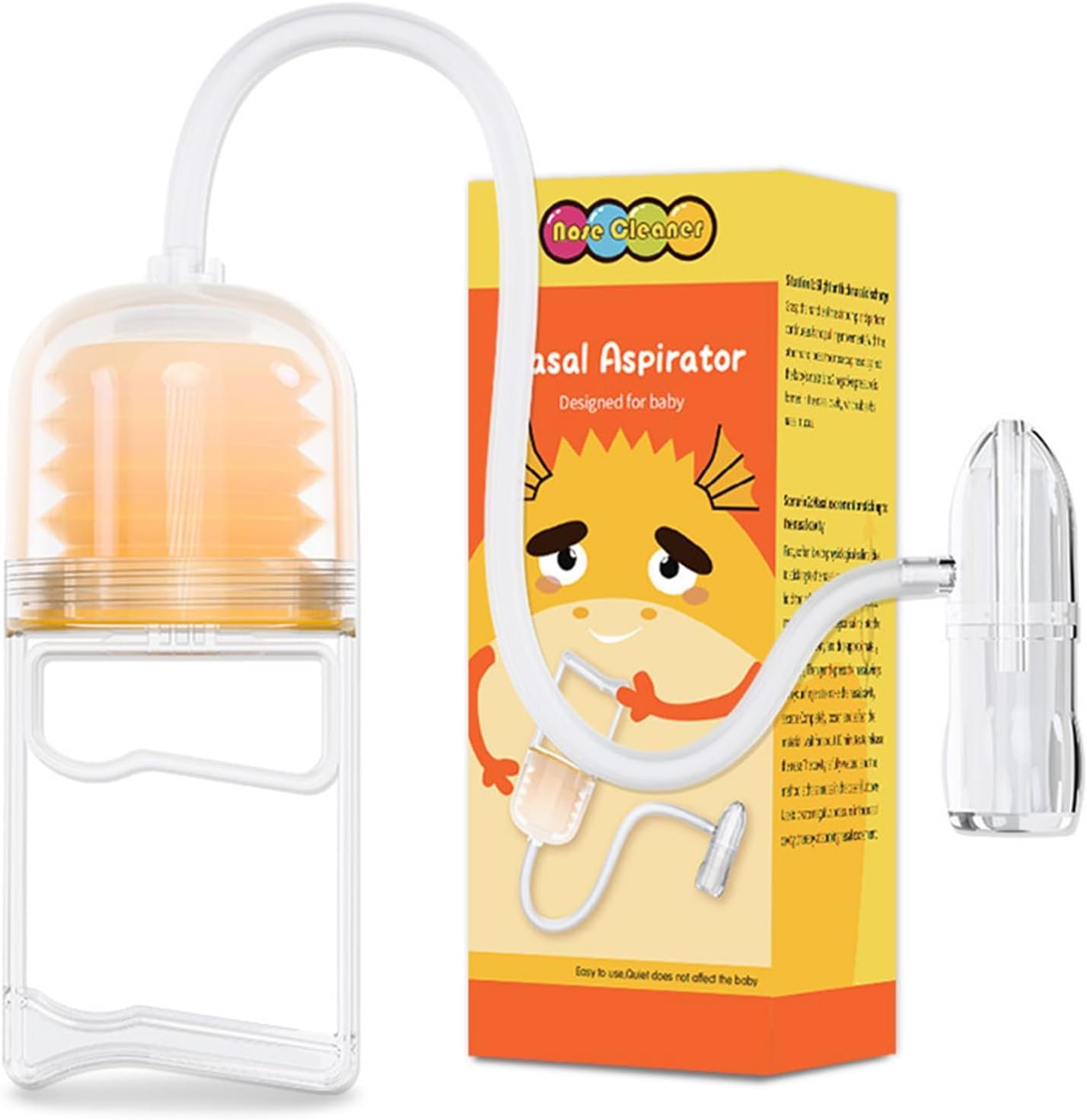 Portable Hand Puller Nasal Aspirator, Quiet Suction Easy to Operate , Reusable ,Easy to Clean