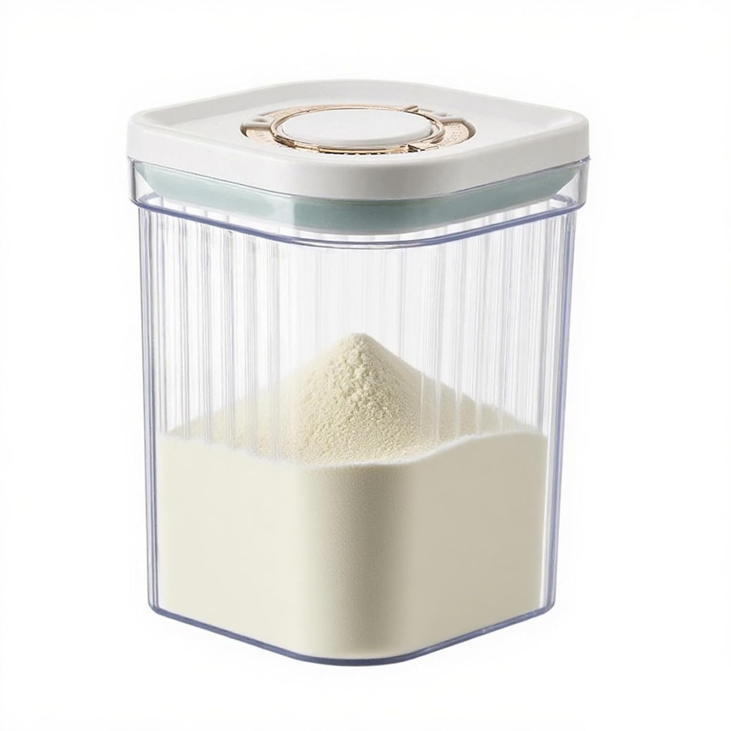 Formula Container - 1200ml Pop Top Milk Powder Container, BPA-Free Airtight Formula Dispenser with Scoop and Scraper