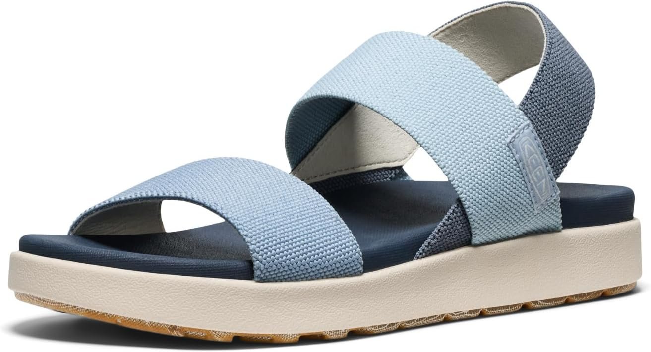 KEEN Women's Elle Backstrap Casual Platform Open Toe Wedge Sandals