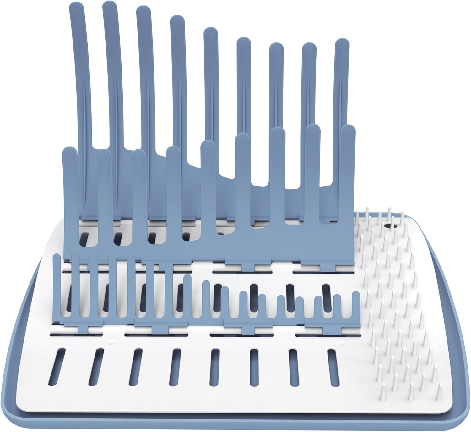 Dr. Brown's Folding Baby Bottle Drying Rack for Easy Storage - Dry Nipples, Pacifiers and Other Baby Essentials, BPA Free