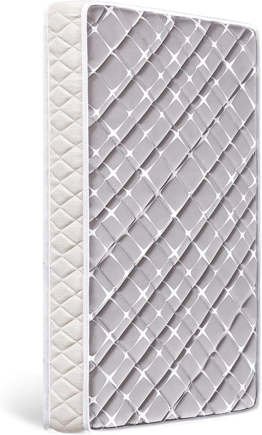 Premium Hypoallergenic Baby Crib Mattress and Toddler Mattress - 52" x 27.6" x 5" - Breathable - Firm Soft - Fits Standard Cribs and Toddler Beds