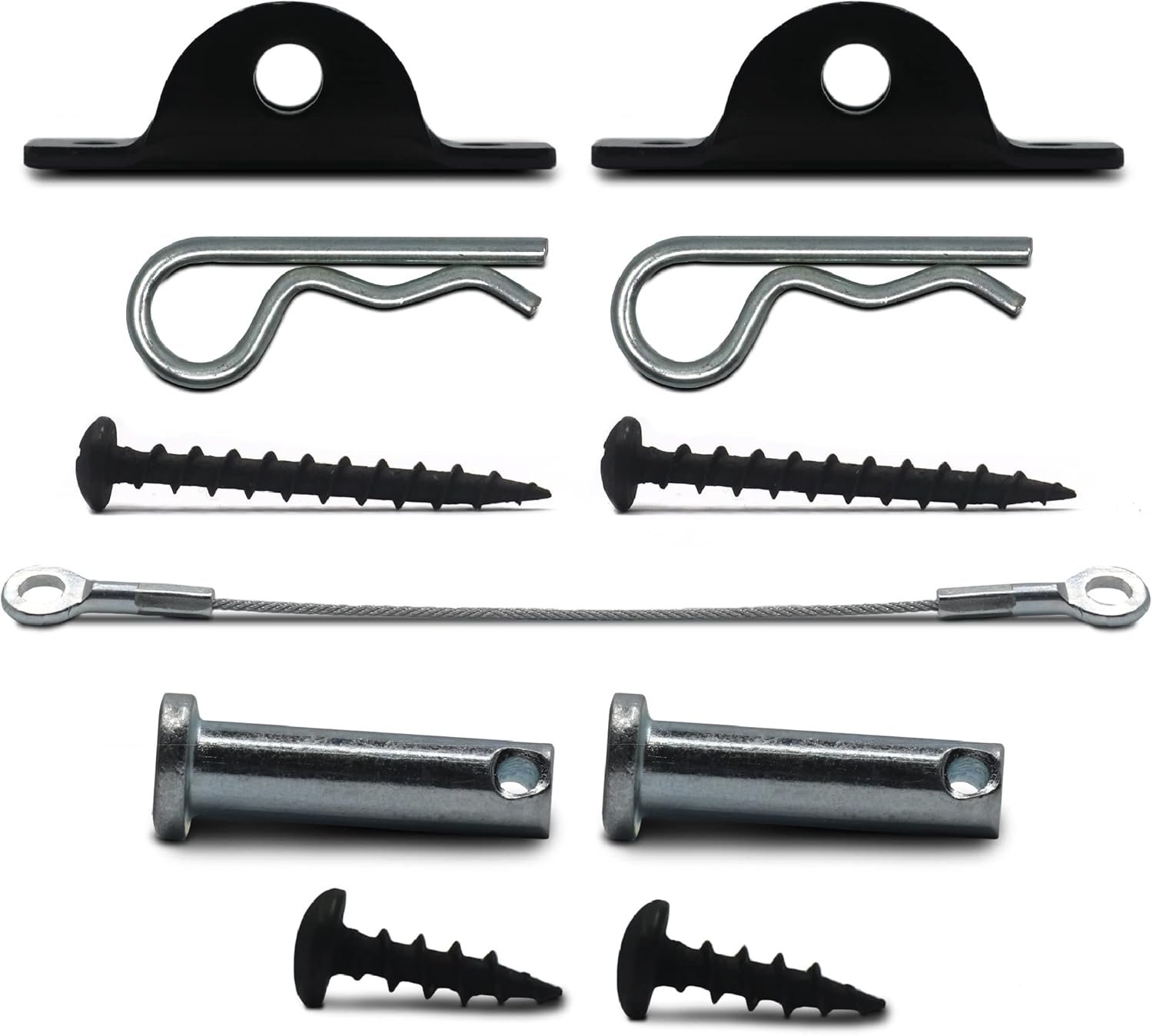 PHS Anti-Tip Furniture Anchors – Supports 400 lbs - Wall Straps Kit for Dresser, Bookshelf & Cabinet Safety - Heavy Duty Earthquake Straps and Wall Anchors for Furniture
