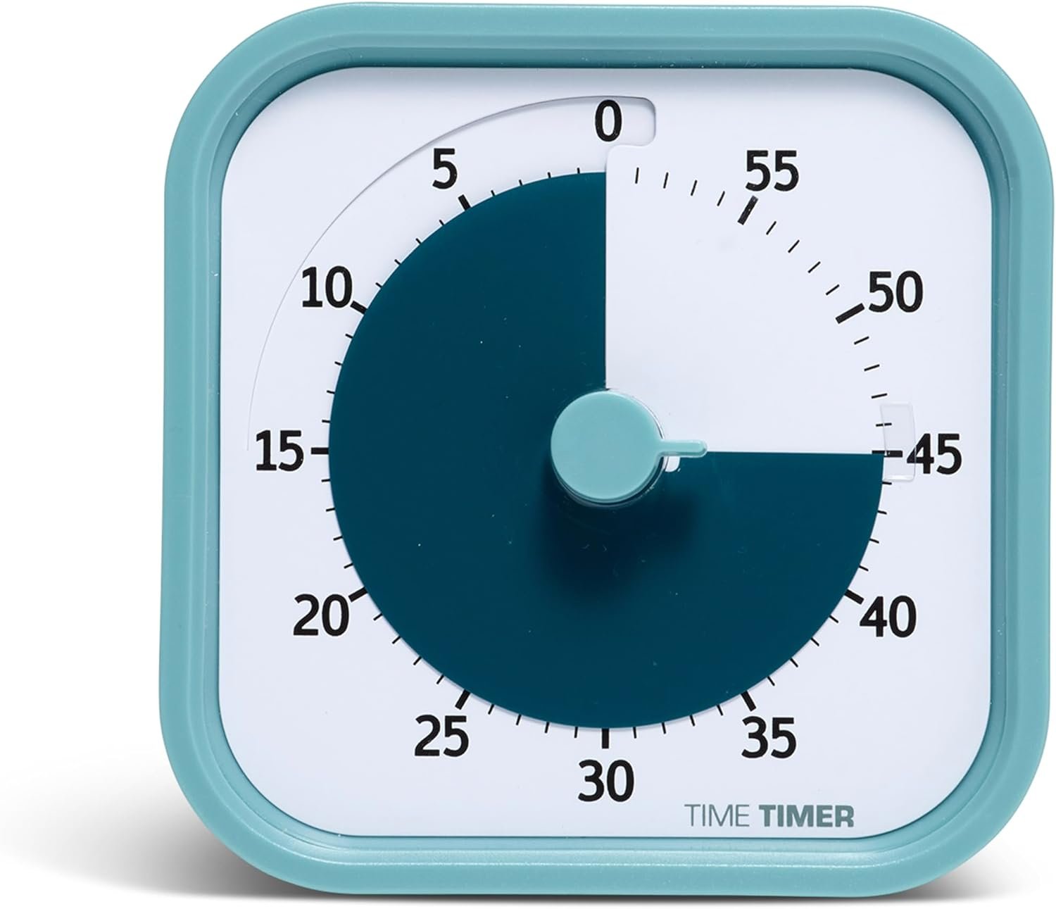 Time Timer MOD 60-Minute Visual Timer, Home Edition, Silent Operation, Study Tool for Homeschool and Office Use (Lake Day Blue)