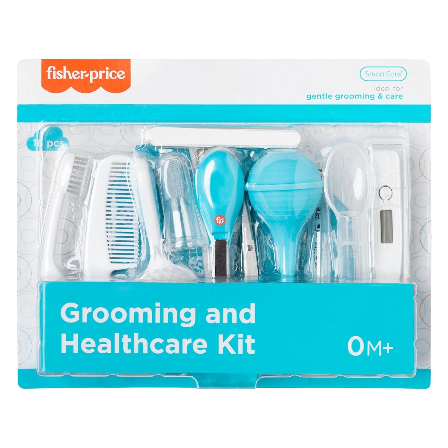 16-Piece Baby Grooming & Healthcare Set by Smart Care