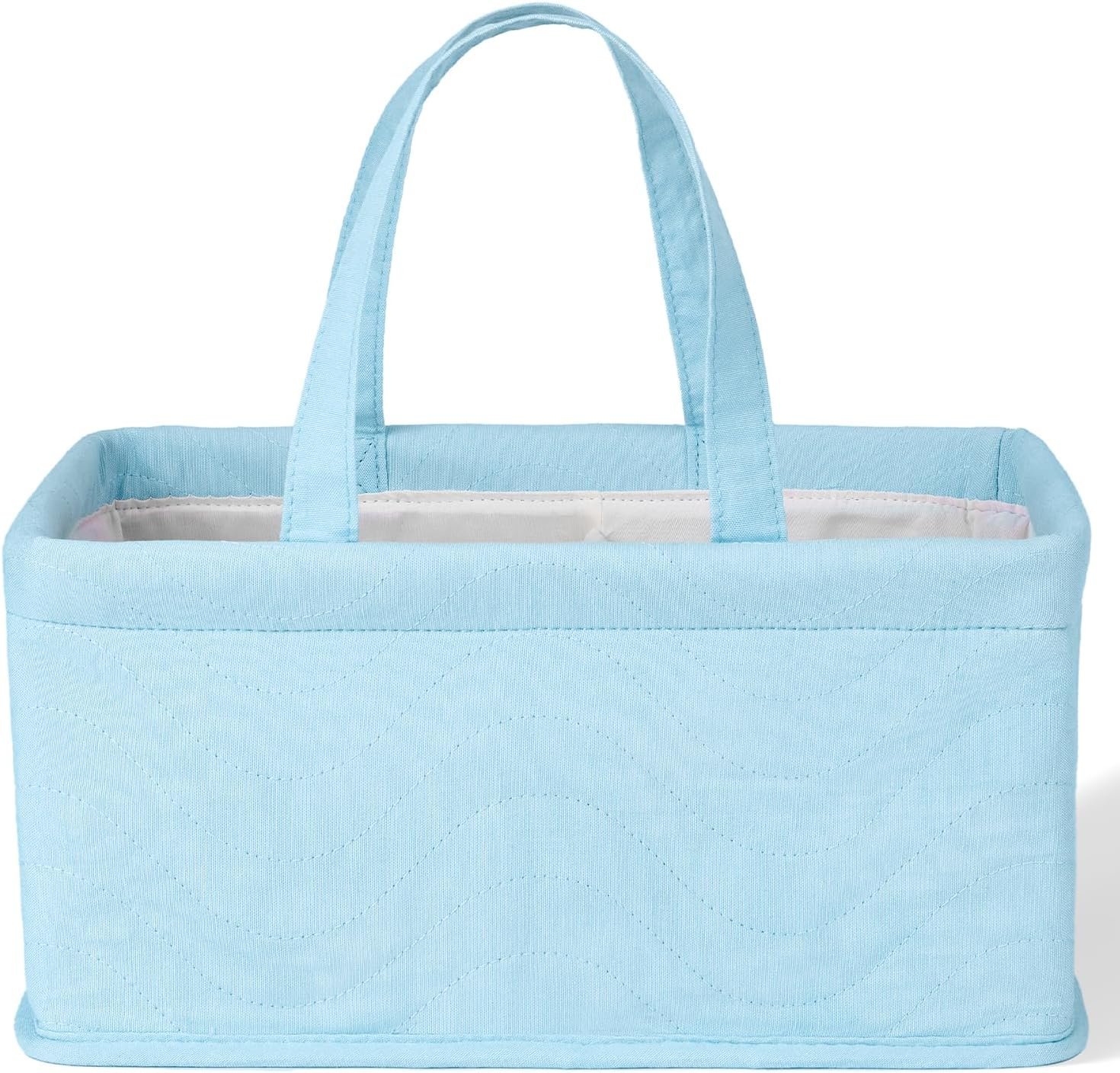 Mr. Pen- Baby Diaper Caddy Organizer, Blue, Baby Caddy Organizer with Handle, Compact Size, Collapsible & Portable