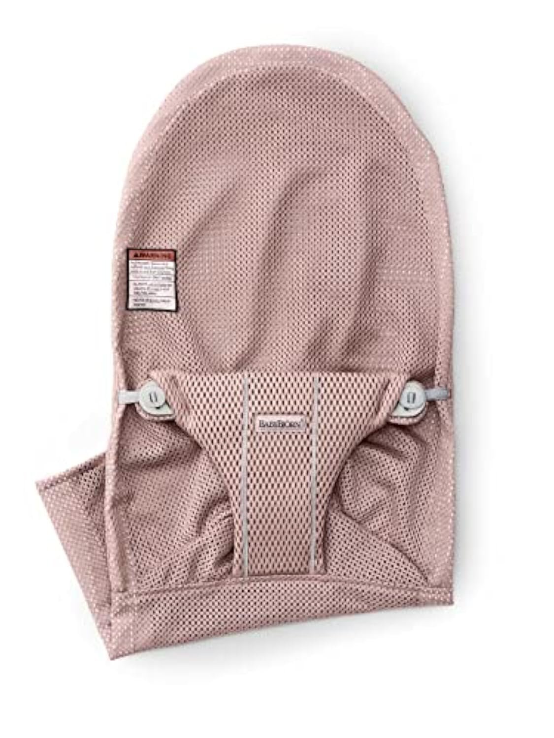 BabyBjörn Fabric Seat for Bouncer, Mesh, Dusty Pink