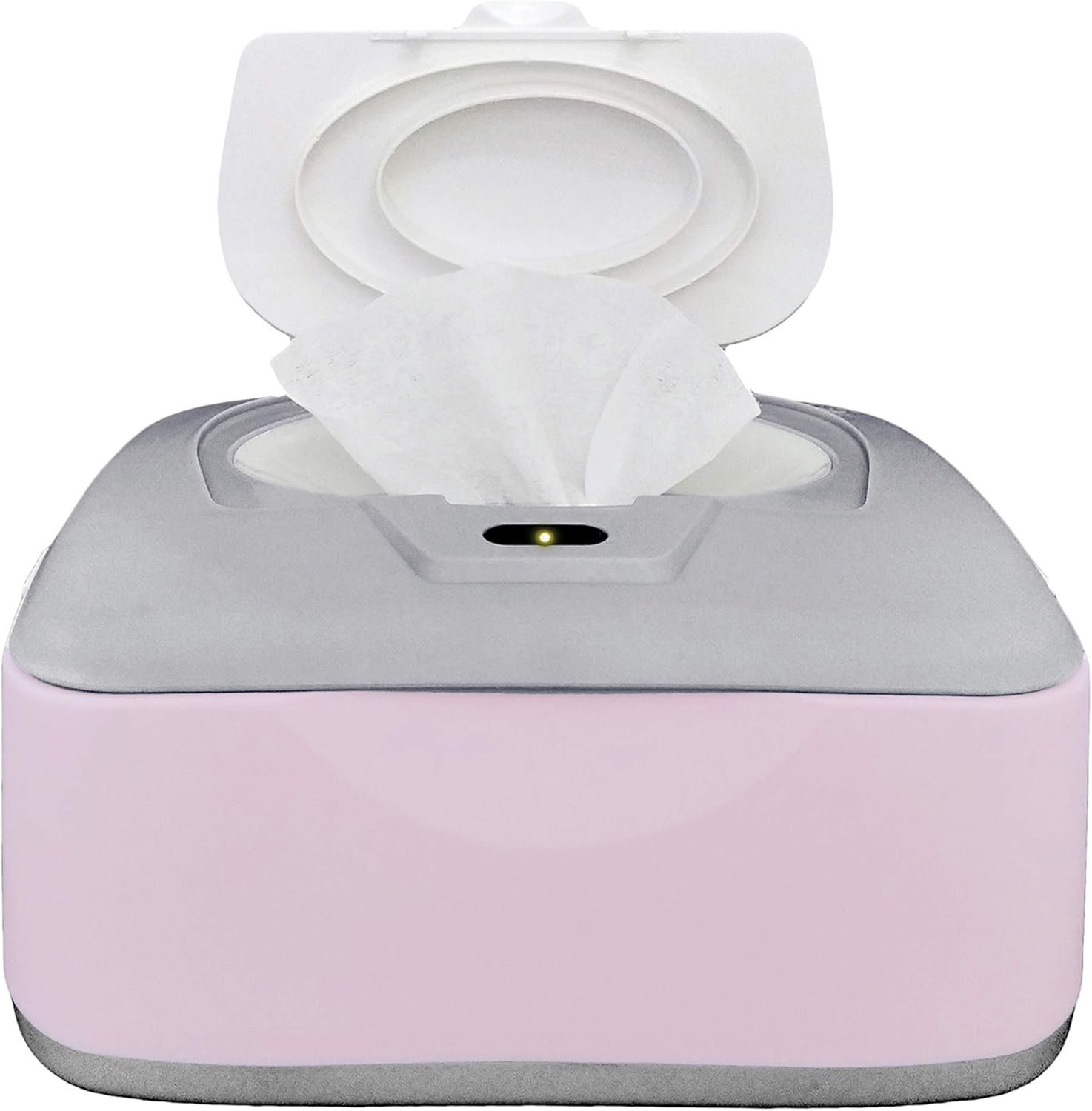 GOGO pure Baby Wet Wipes Warmer & Dispenser, Holder and Case - Purple, Playful/Cute, with Easy Press On/Off Switch, Holds 100 Wipes, Worldwide Use