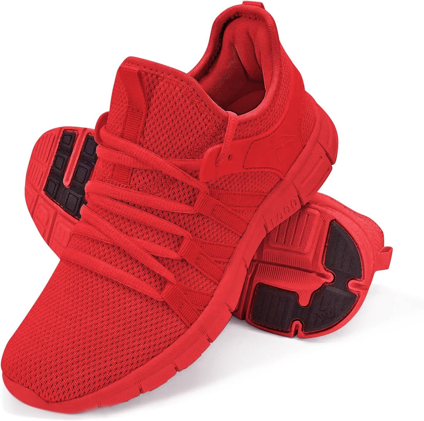 INZCOU Running Shoes Lightweight Tennis Shoes Non Slip Gym Workout Shoes Breathable Mesh Walking Sneakers