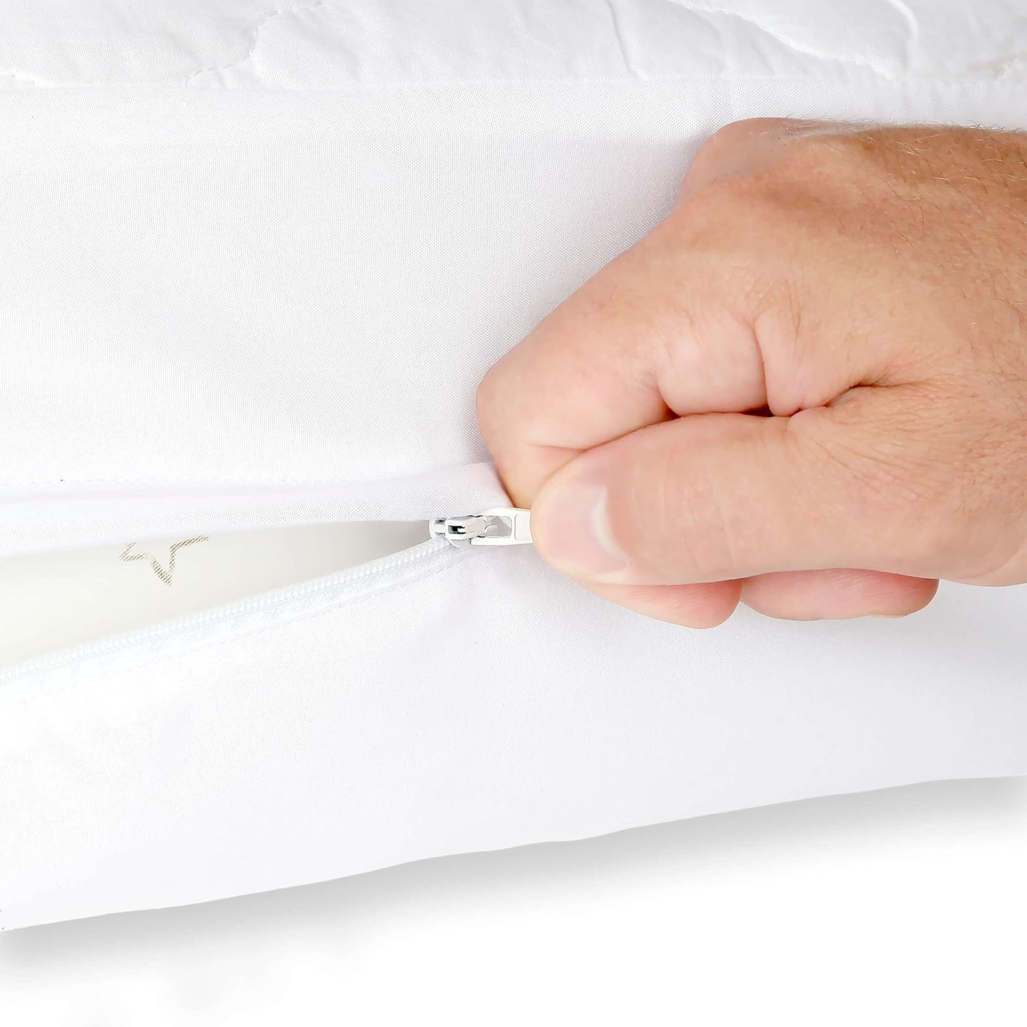 Zipper Crib Mattress Protector - Fully Encased & Waterproof Cover