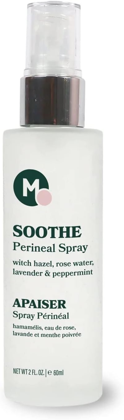Mommy Matters Soothe Perineal Spray, Soothing & Cooling Postpartum Recovery from Childbirth Tearing & Episiotomies, All-Natural Spray with Witch Hazel, 2 oz