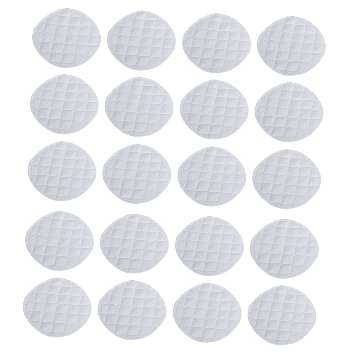 BESPORTBLE 20pcs Breathable Washable Breastfeeding Pads for Mothers Organic Cotton Nursing Pads with Leakproof Absorbent Soft Feeding Essentials for Sore Nipples and Postpartum Care