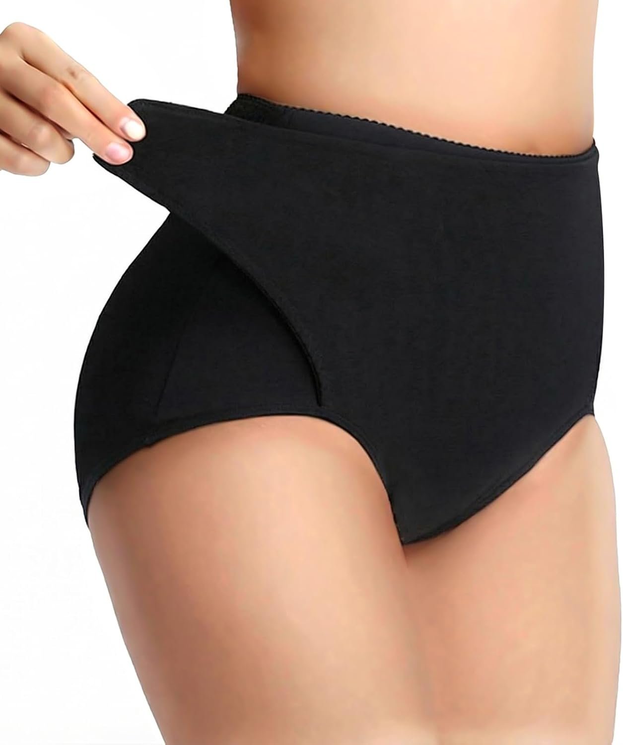 Shymay Postpartum Underwear Tummy Control Belly Wrap for Women C Section Underwear Fupa Control Panties
