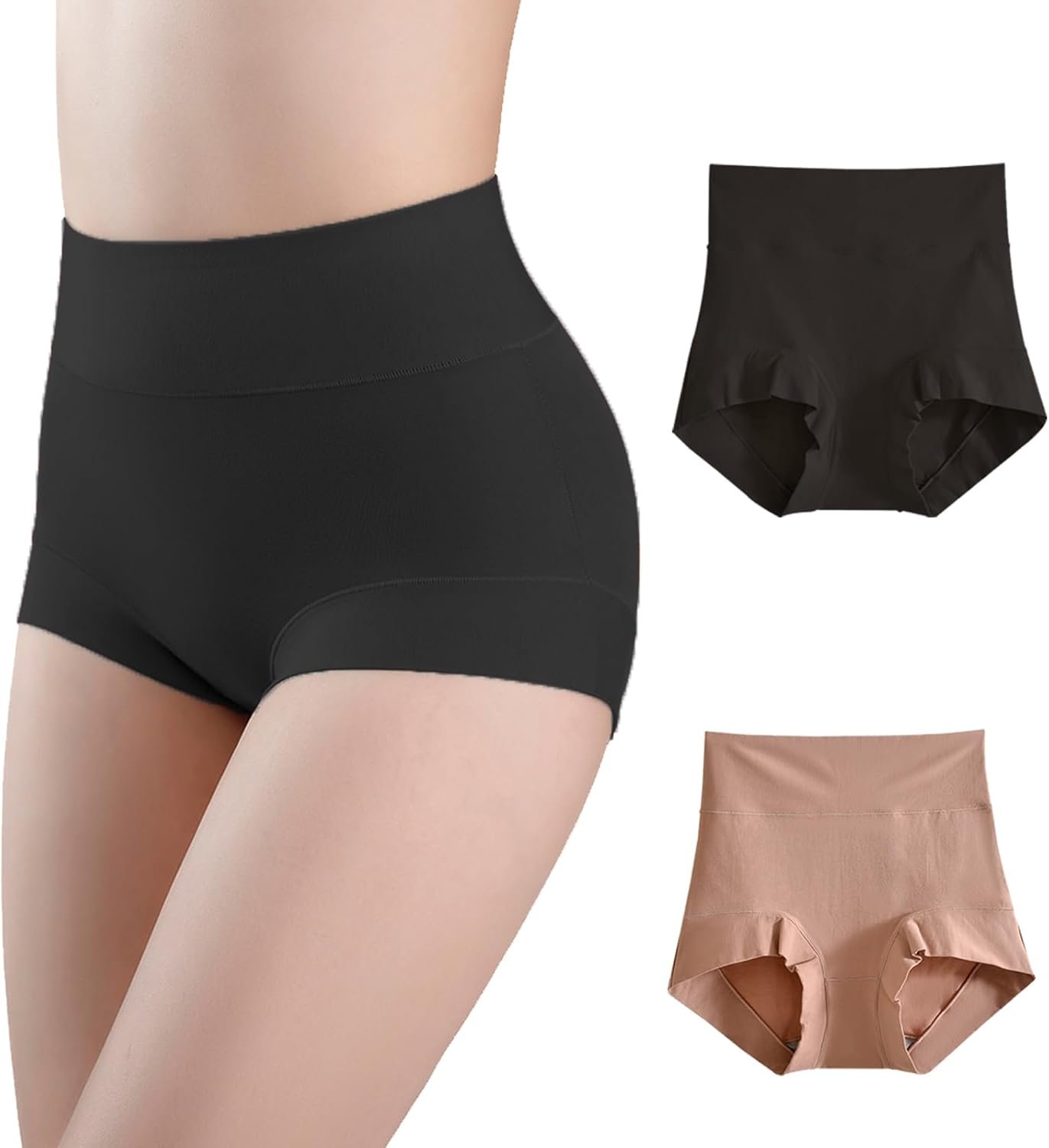 Postpartum C Section Cotton Compression Underwear High Waisted Full Coverage Tummy Control Panties