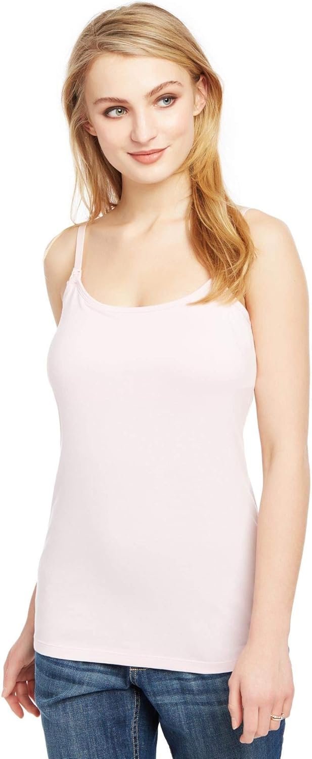 Motherhood Maternity Womens Ngf Clip Down Nursing Tank Top CamiCami Shirt